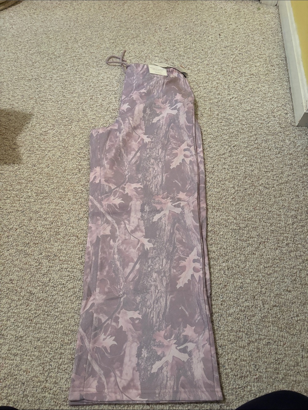 Pink Camouflage Yoga Pants